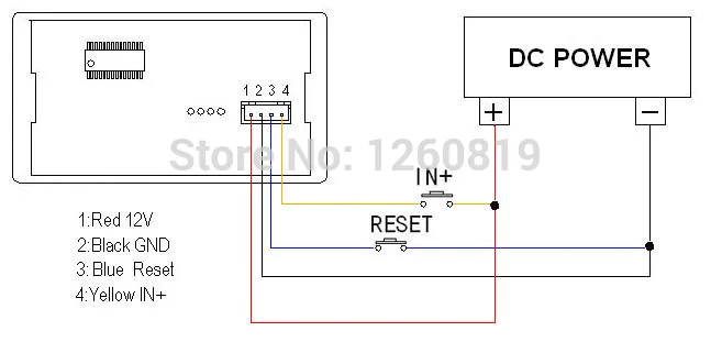 Цифровой таймер с крассветодиодный Одом счетчик часов промышленный 12 В