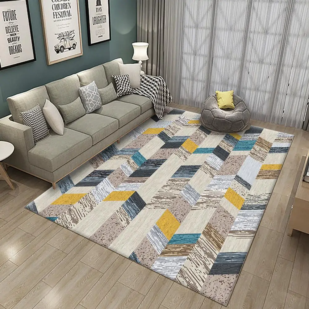 

Nordic Style Printing Carpet Kids Crawling Mat for Living Room Tea Table