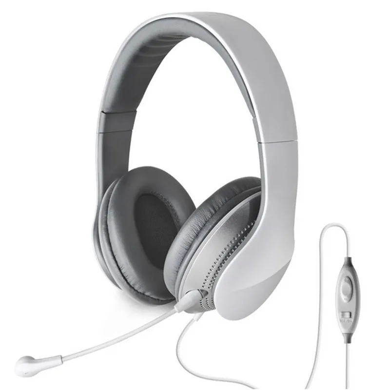 white EDIFIER K830 гарнитура Удобная 3,5 мм стерео накладные наушники с шумоизоляцией и регулятором громкости - Цвет: white