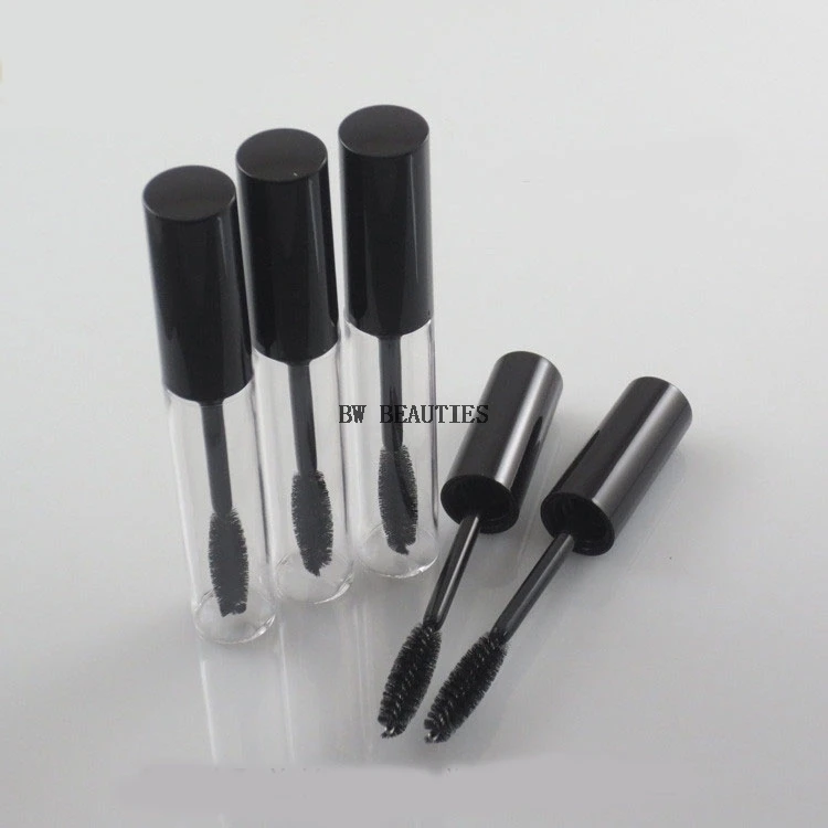 Пустая бутылка для блеска губ 1000 шт./лот 10 мл контейнер масла прозрачная/Черная