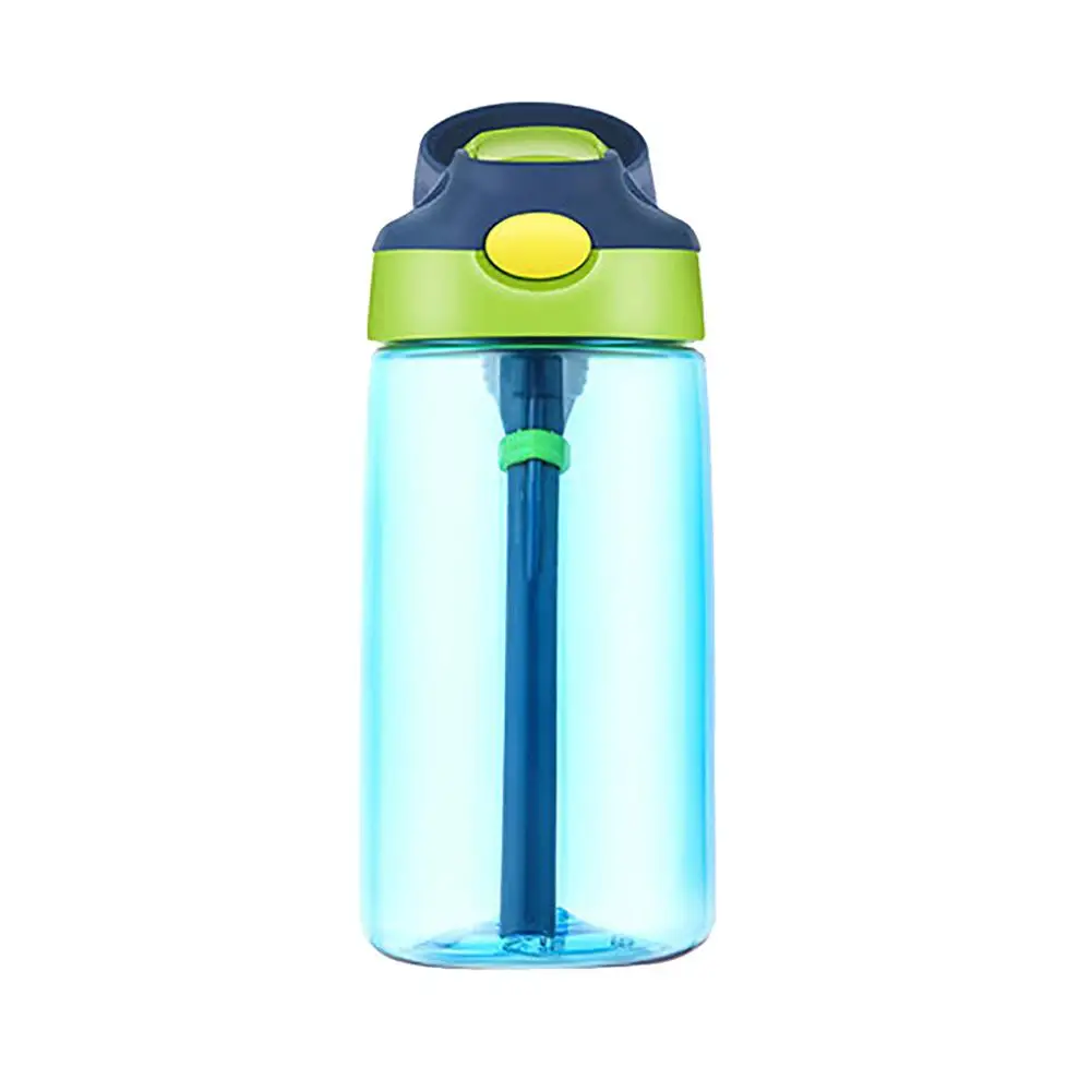 Откидная светодиодная соломенная бутылка для водного напитка велоспорта пешего