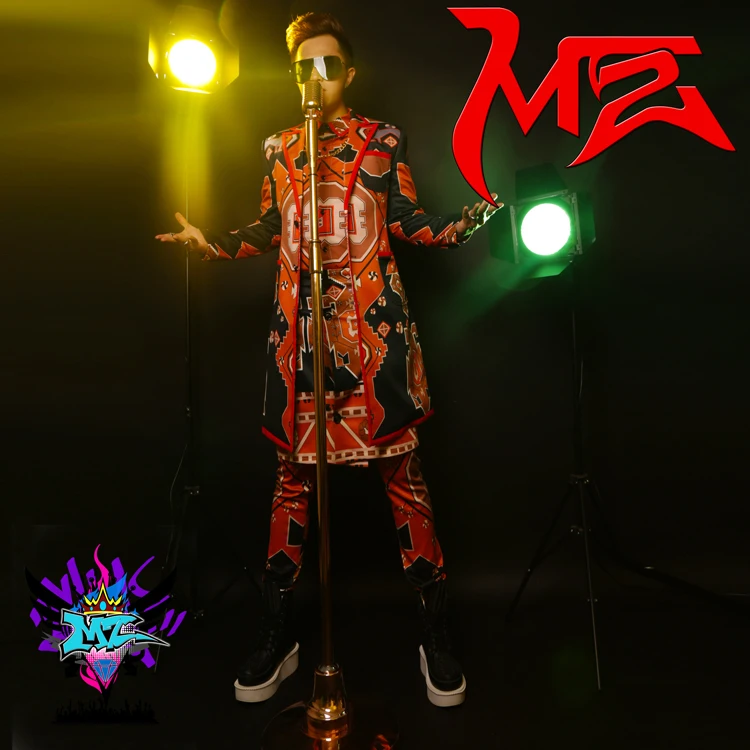 Мужская модная новинка 2021 ветровка тонкие блейзеры мужские костюмы певицы ди