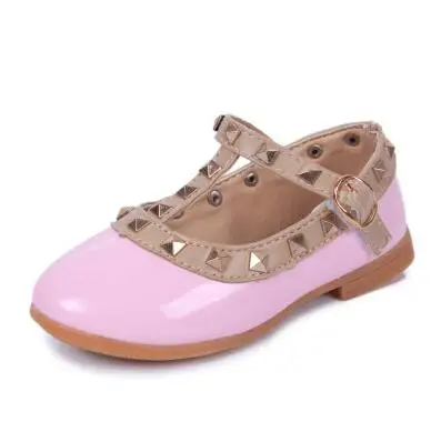 Сандалии детские кожаные на плоской подошве для танцев | Детская одежда и обувь