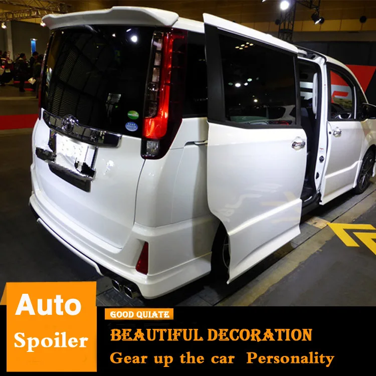 Для Toyota NOAH VOXY спойлер 2013 ABS Материал заднее крыло грунтовка цвет багажник задний спойлер Спорт