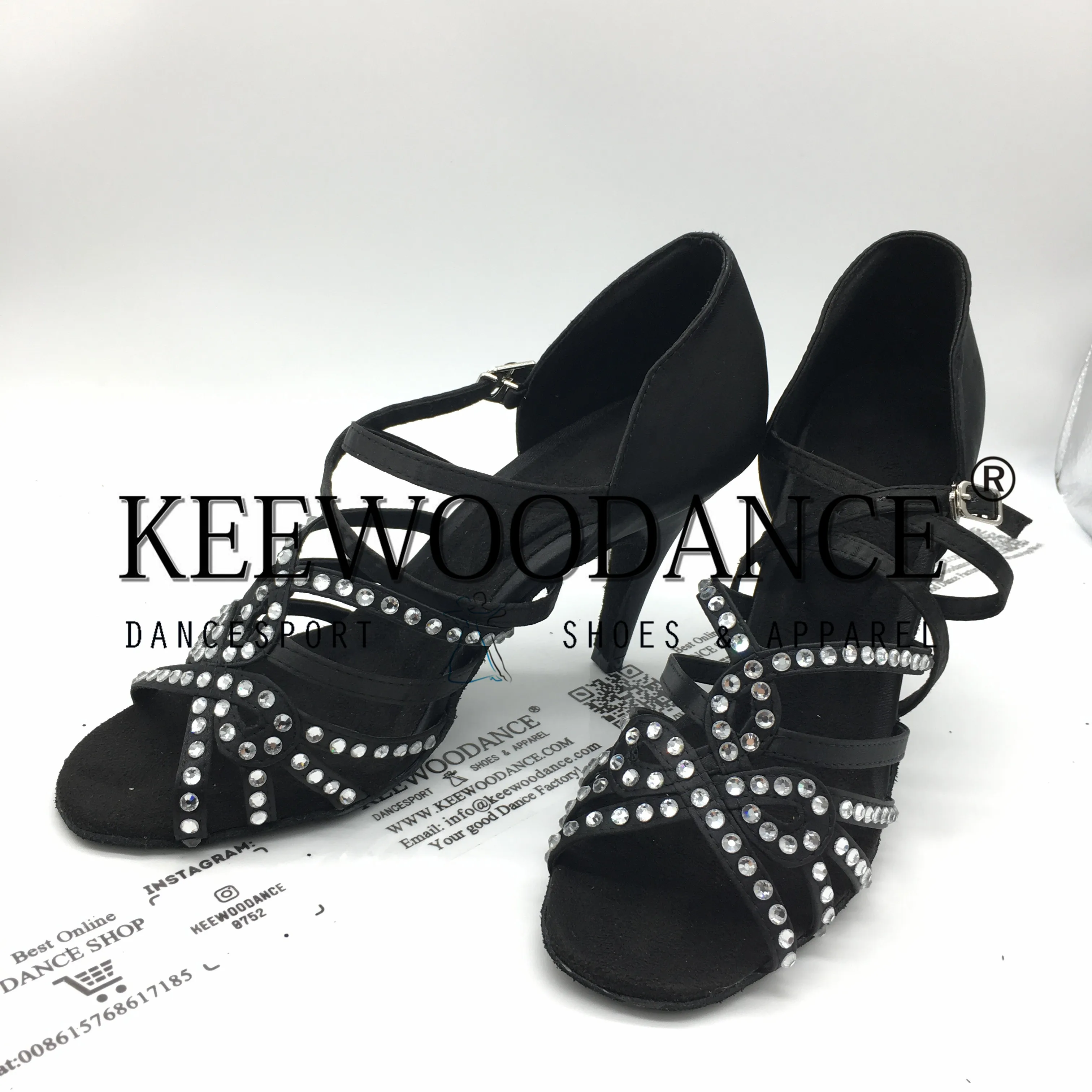 KEEWOO танцевальная обувь со стразами для бальных танцев женская zapatos de mujer туфли