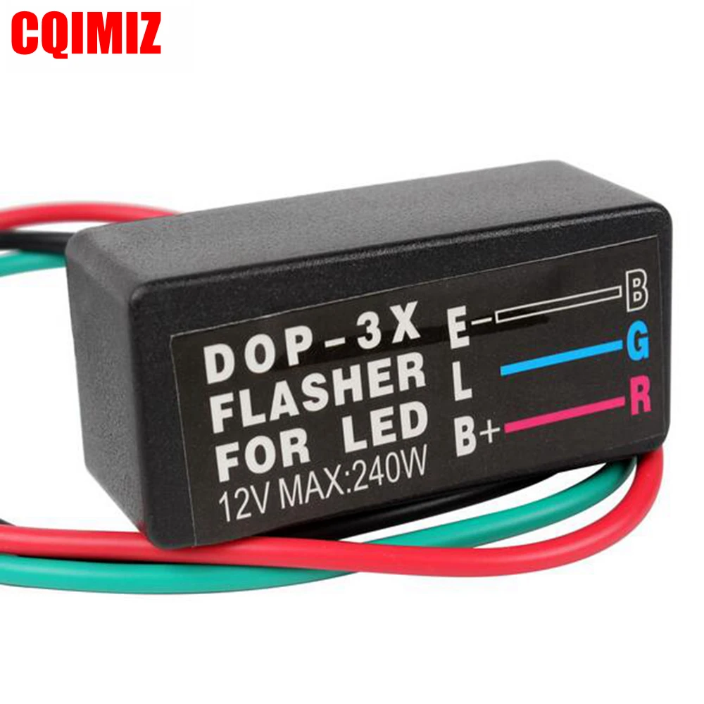 Универсальный мотоциклетный светодиодный мигалка реле 3 Pin DC 12V указатель