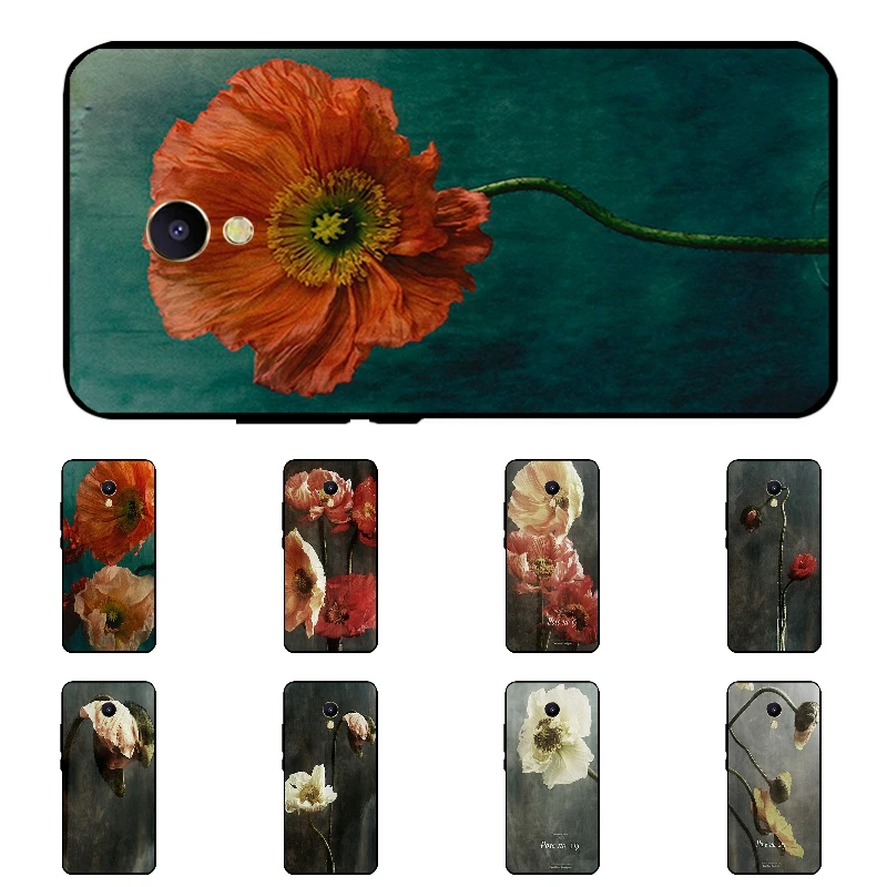 Черный мягкий чехол из ТПУ для Meizu M5S Mini телефона Meilan 5S Ультратонкий с цветным