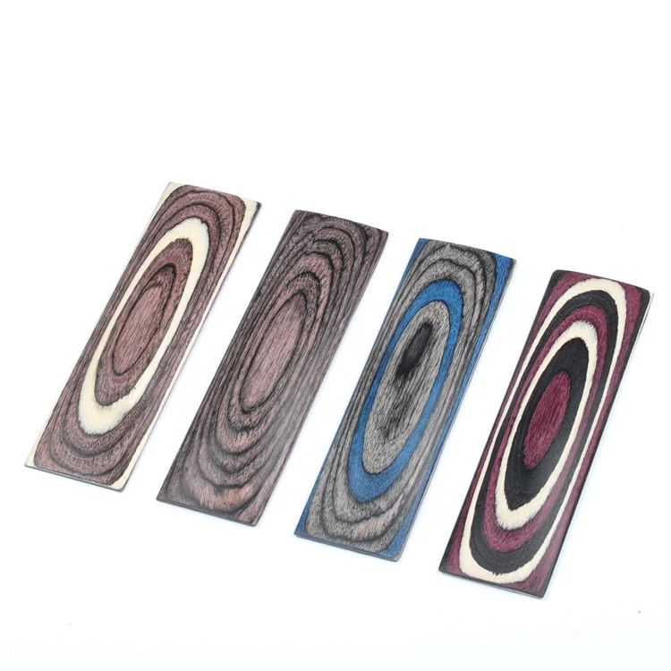 

150x50x10mm Knife handle material Knife Scales Grips Knife making parts laminated wood blanks