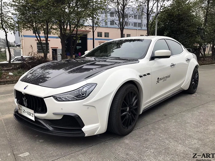 Z-ART комплект расширителей колесных арок ДЛЯ Maserati Ghibli- тюнинг тела комплект для Ghibli в аэропорт