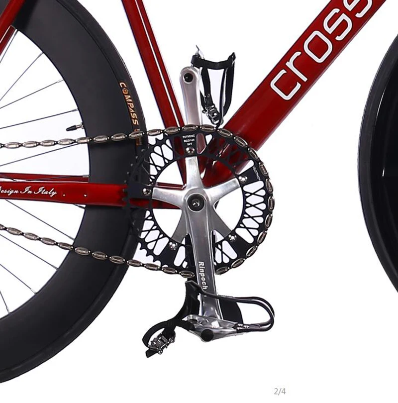 Трек Велосипед fixie bicyle рама 53 см 55 см 58 см DIY 700C алюминиевый сплав с фиксированной передачей велосипед с 3 спицами обод колеса Карбоновая вилка