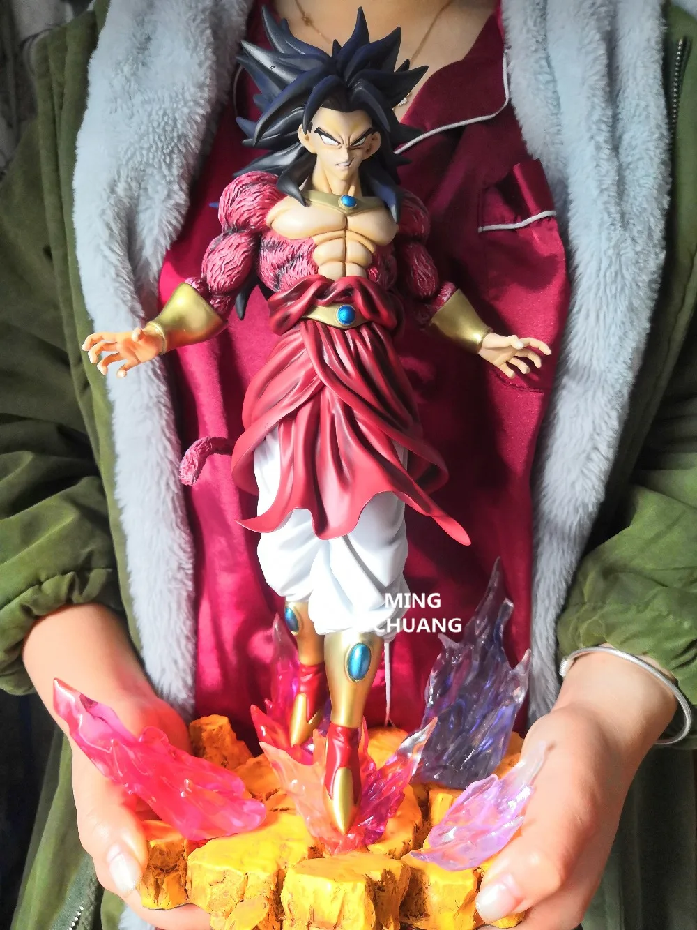 Dragon Ball Z статуя Супер Saiyan бюст Broli враг Сон Гоку полный Длина портрет анимационная фигурка GK Коллекционная модель игрушки J165