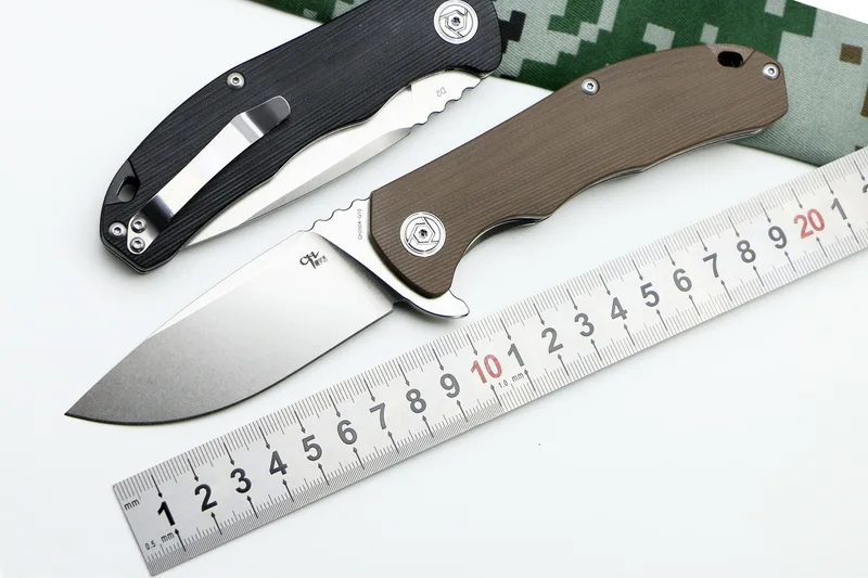 Складной нож D2 с шариковым подшипником G10 + для охоты со стальной ручкой выживания