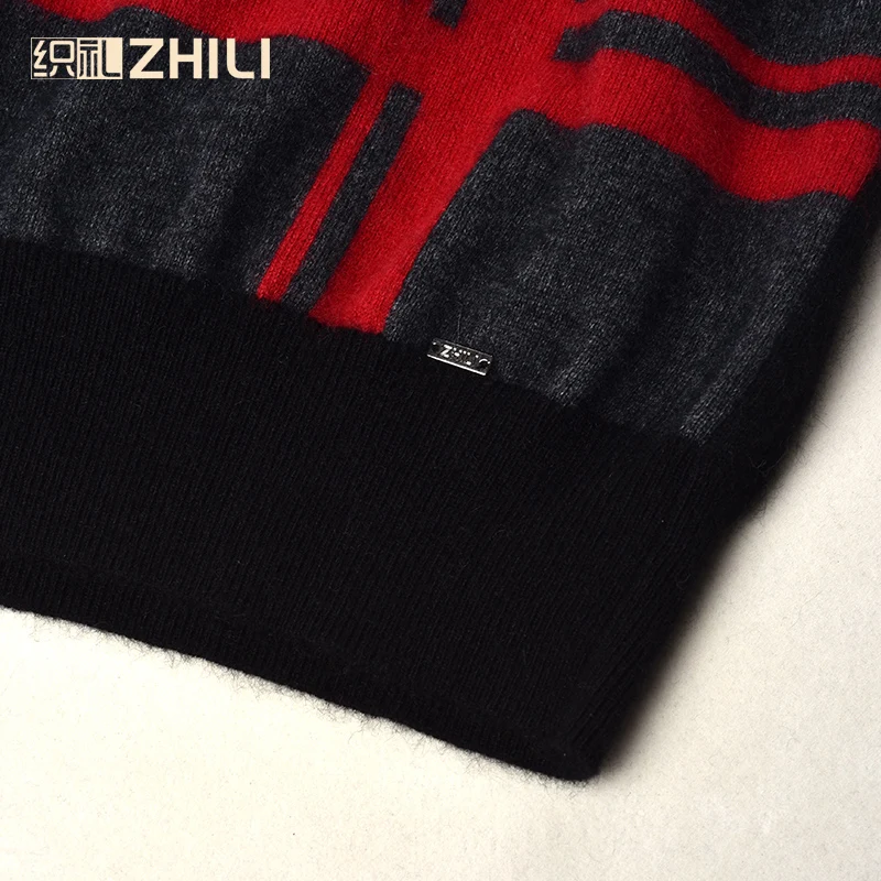 High Quality 100% Cashmere Mens V Neck Sleeveless Argyle Sweater Vest 2018 New Fashion | Мужская одежда