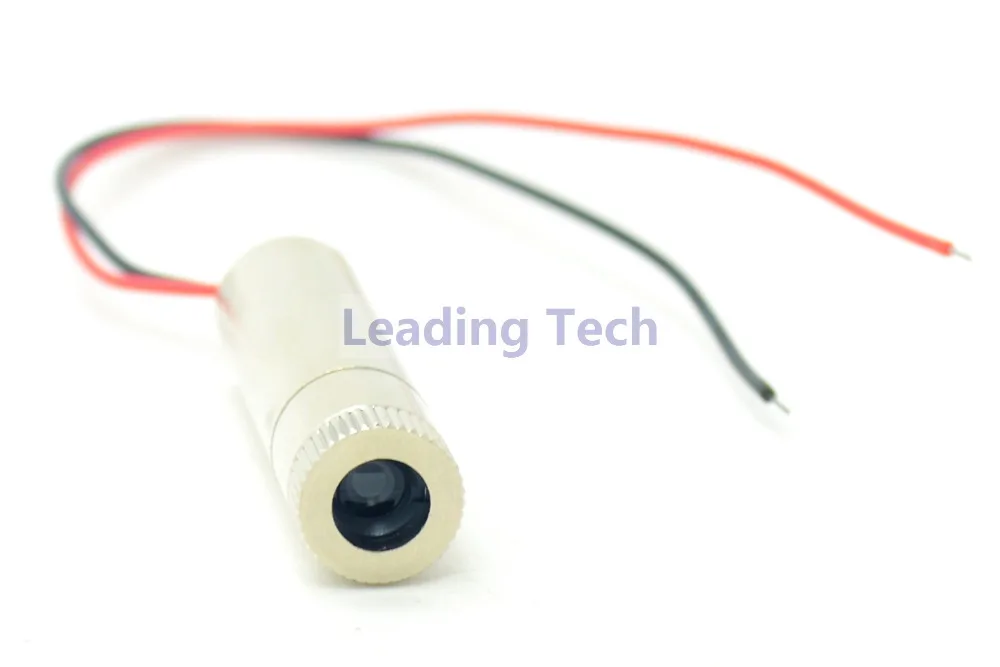 Фокусируемый красный точечный лазерный диодный модуль 5 в 650нм 150 МВт Лазеры 12x45 мм