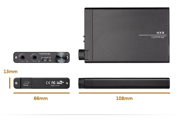 TOPPING NX3 портативный усилитель для наушников Hifi стерео аудио TPA6120A2 OPA2134 AMP| |