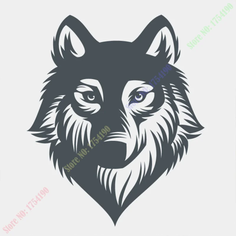 

WOLF Wall Decoration Wild life Vinyl Decal, WOLF Wall Tattoo for car truck wall Art Decor
