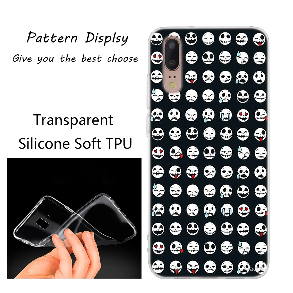013 Мягкий силиконовый чехол Jack skellington для huawei P30 P20 P10 P9 P8 Lite P30 P20 Pro Mini P Smart Plus Модный чехол - Цвет: 013