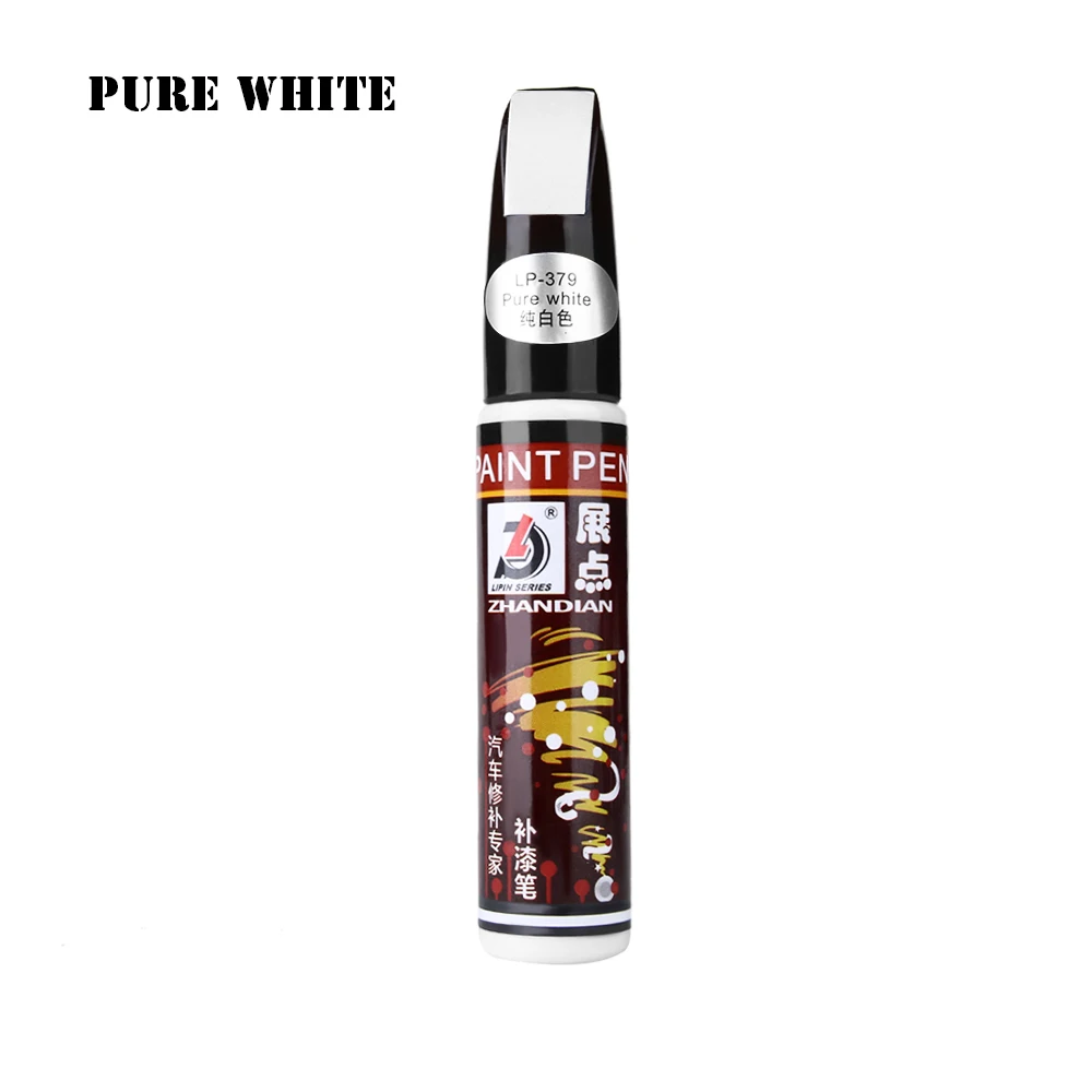 Pure White 1 шт. водонепроницаемый Авто пальто царапины чистый ремонт краски ручка сенсорный аппликатор инструменты для ухода за авто - Цвет: Pure White