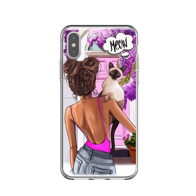 Модный летний дорожный мягкий чехол для телефона iPhone 8 7 6 6S Plus 5S SE X XR XS Max