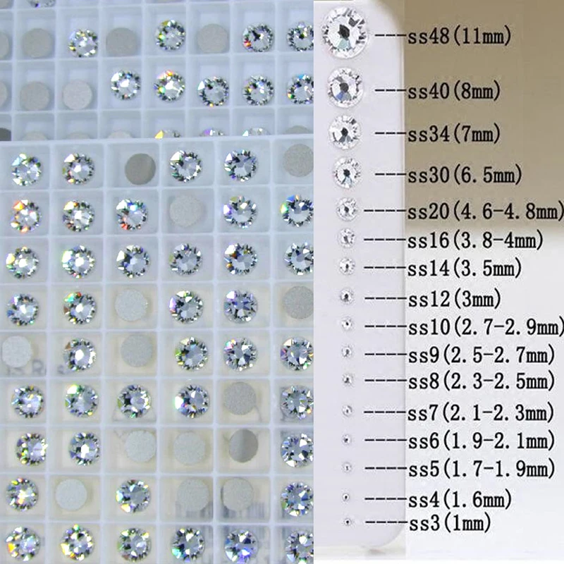 Модные стеклянные хрустальные розовые стразы без железа на стразах с плоской