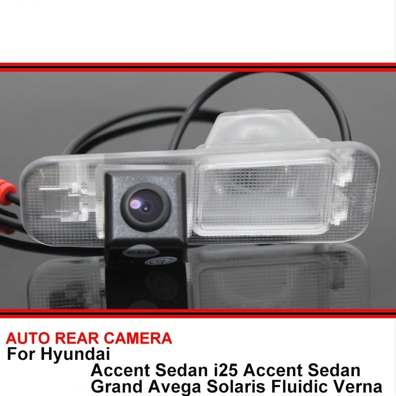 

For Hyundai i25 Accent RB Sedan Grand Avega Solaris Fluidic Verna Night Vision Car Reverse Backup Parking Rear View Camera CCD