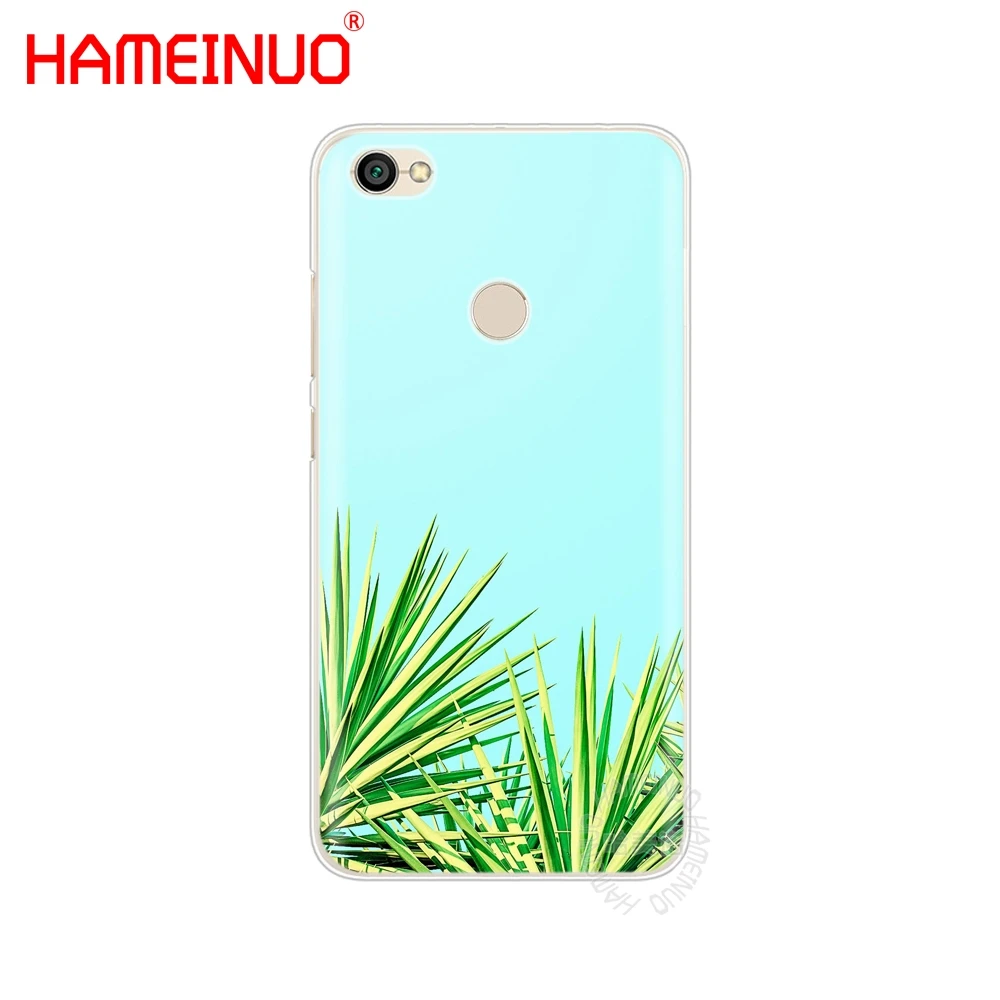 Чехол HAMEINUO с зелеными листьями для Xiaomi redmi 5 4 1 1s 2 3 3s pro PLUS note 4X 4A 5A|Бамперы| |