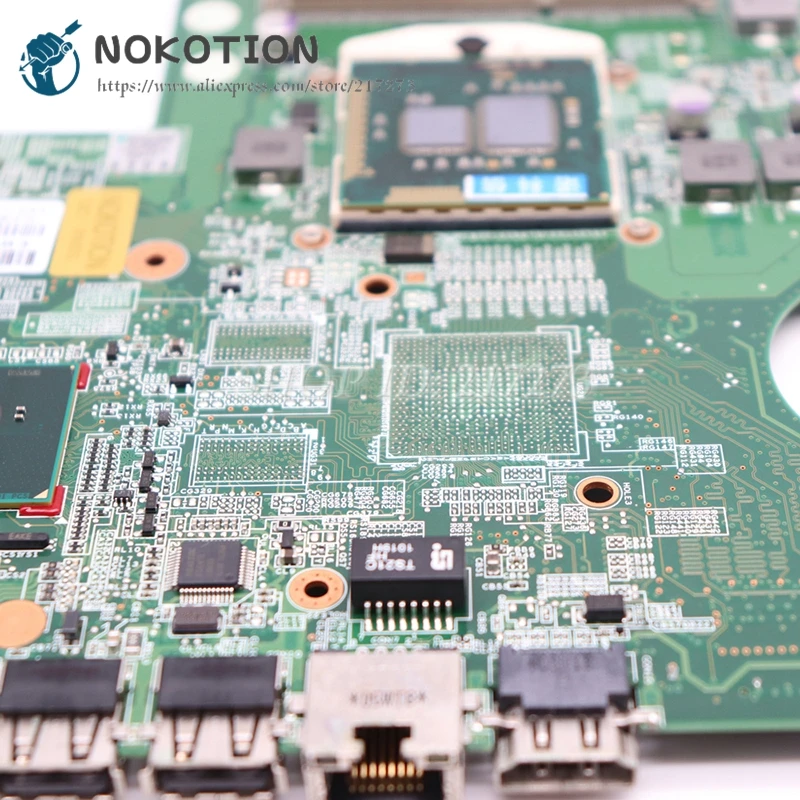 NOKOTION 615849-001 605903-001 материнская плата для ноутбука hp G62 G72 CQ62 HM55 UMA DDR3 основная плата процессор