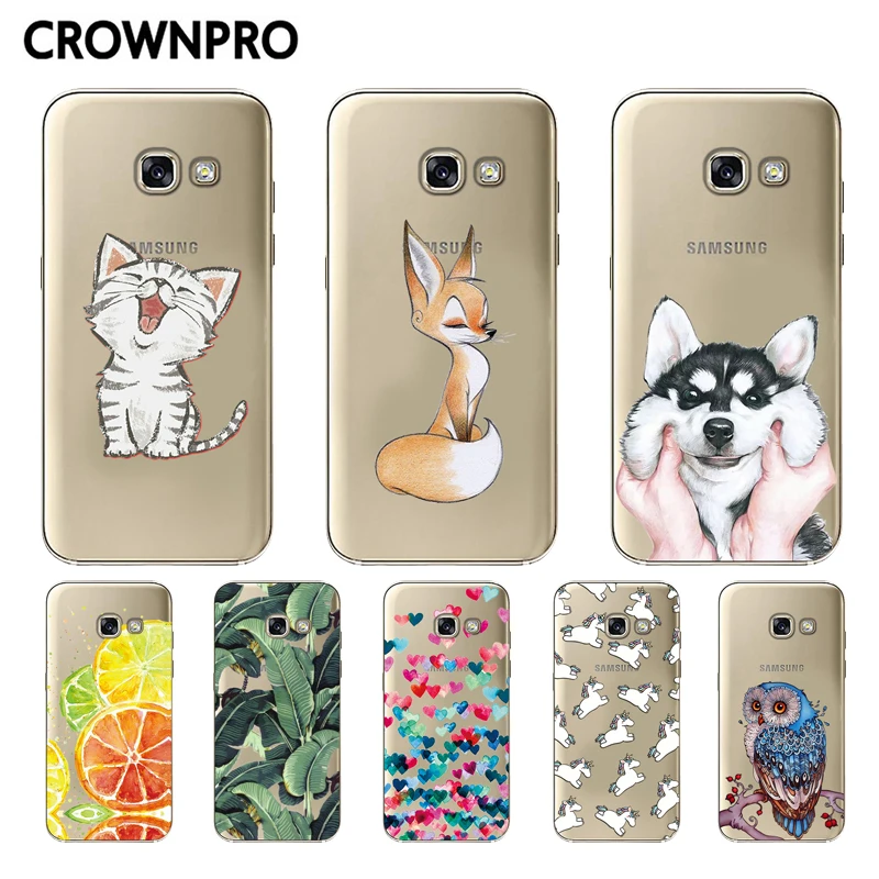 CROWNPRO чехол для samsung Galaxy A3 силиконовый чехол A320 A320F TPU чехол Мягкая задняя крышка для samsung A3 чехол для телефона s