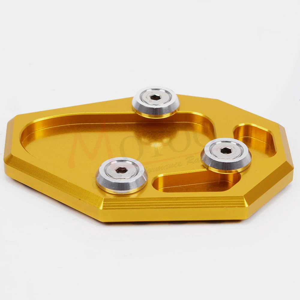 Алюминиевая боковая подставка для мотоцикла Motoo CNC увеличительная пластина