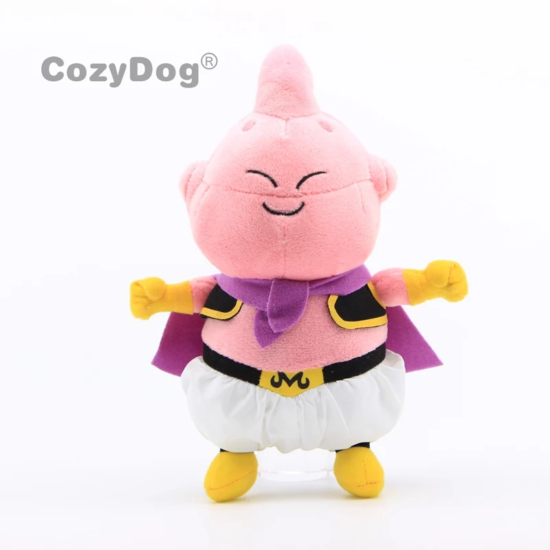 Majin Buu 25cm Аниме Dragon Ball Z Сон Гоку пикколо Вегета супер Сон Гоку плюшевые игрушки Супер Saiyan мягкие куклы 17-25 см подарок - Цвет: Majin Buu 25cm