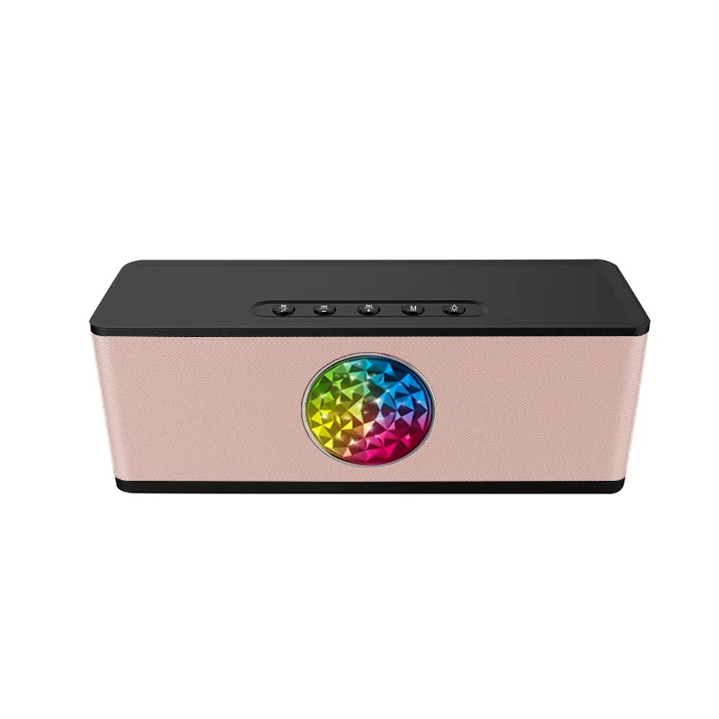 Колонка LED Мини Bluetooth динамик портативный беспроводной звуковая система TF USB