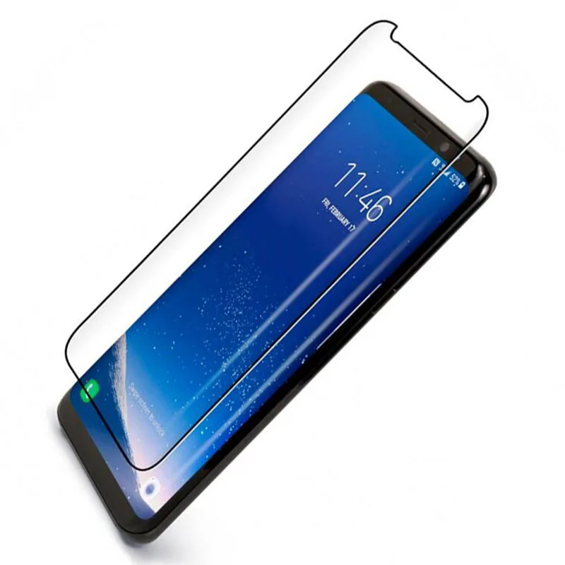 Для Samsung S9 защитная пленка 9H 2.5D твердость ультра-тонкая толщина 0 25 мм для samsung s8