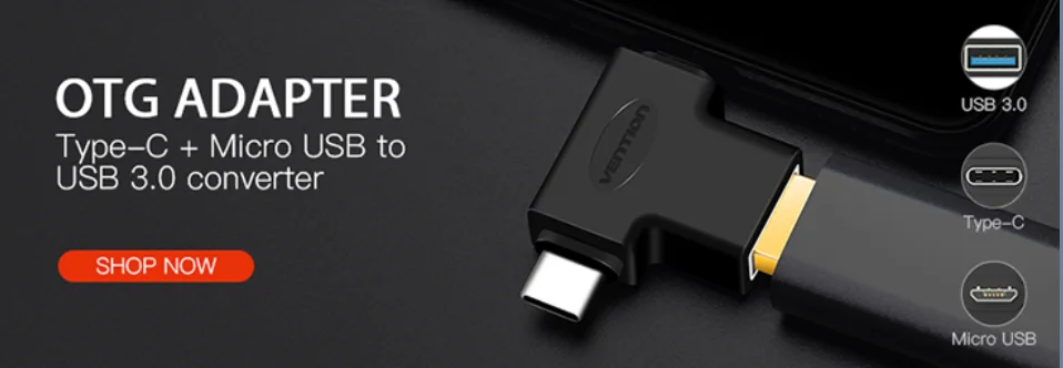 Кабель Vention USB C к USB OTG адаптер для Xiaomi 5 Nexus 5X6 P usb type C OTG кабель для huawei P9 Plus samsung usb type-c OTG