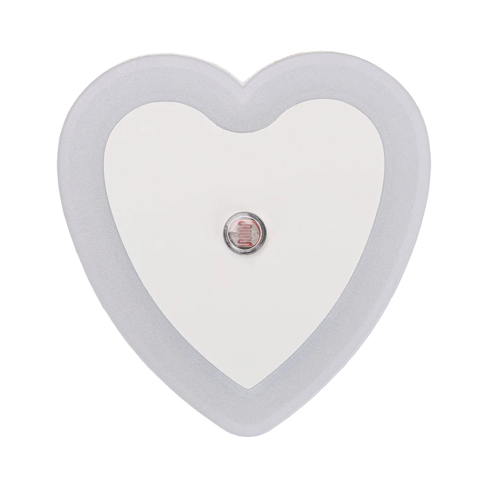 Милые Светодиодные ночные светильники в форме сердца 4 вида цветов новинка лампы