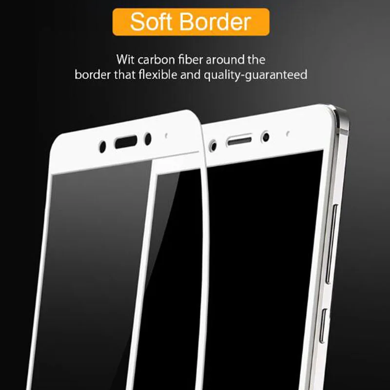 3D полное покрытие закаленное стекло для xiaomi redmi 4x защита экрана оптом Защитное Note