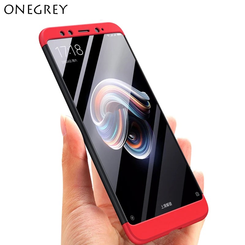 360 Degree Protection Case For Xiaomi Mi A1 5X Mi6X A2 Luxury Cover Hard PC Shockproof Phone Cases for xiomi mia 1 mi mia2 coque |