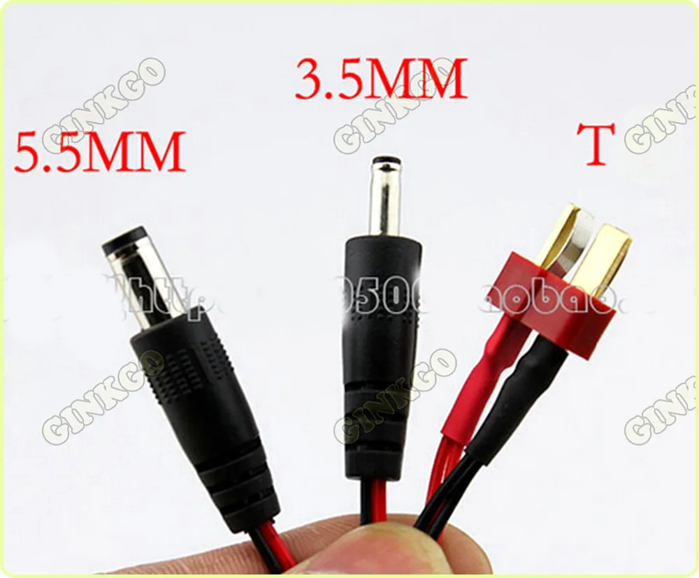 Бесплатная доставка Иллюстрированный приемник шнур питания Y Line T штекер на 5 5/3 DC