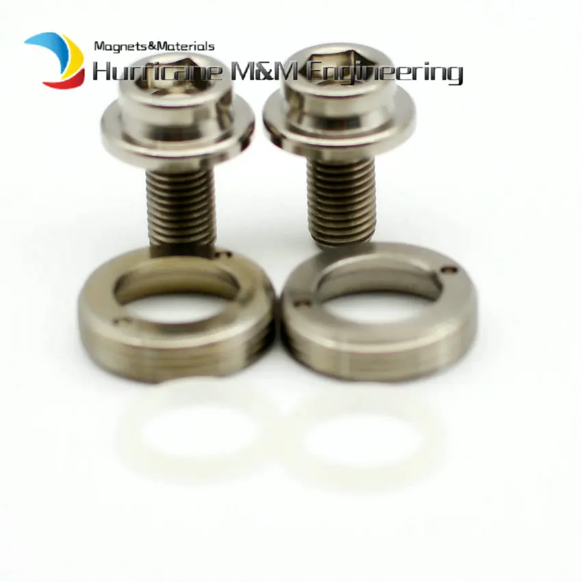 

Titanium Bolts for Mountain Bike M8x15mm Ti Bolt Middle Shaft Waterproof Screw Cone Head Titanium Screws Ti Fasteners 1pc