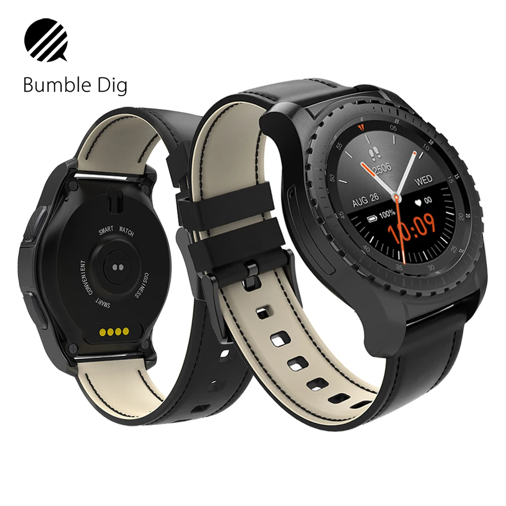 Bluetooth Смарт-часы для мужчин умные часы водонепроницаемые телефонных звонков