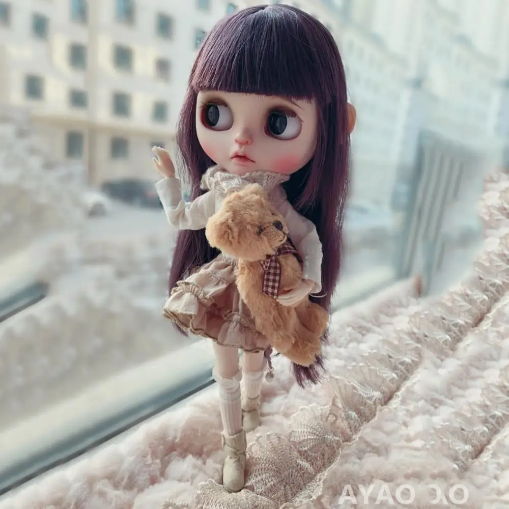 

Bybrana BJD Dolls Bear Teddy Holala Doll Props