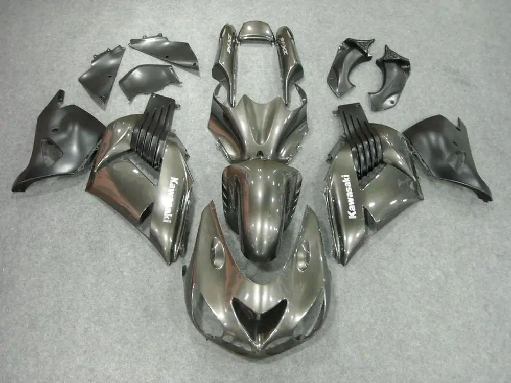 Комплект обтекателей из АБС пластика для Kawasaki Ninja ZX14R ZX14 ZZR1400 06 11 2006 2011|Полные