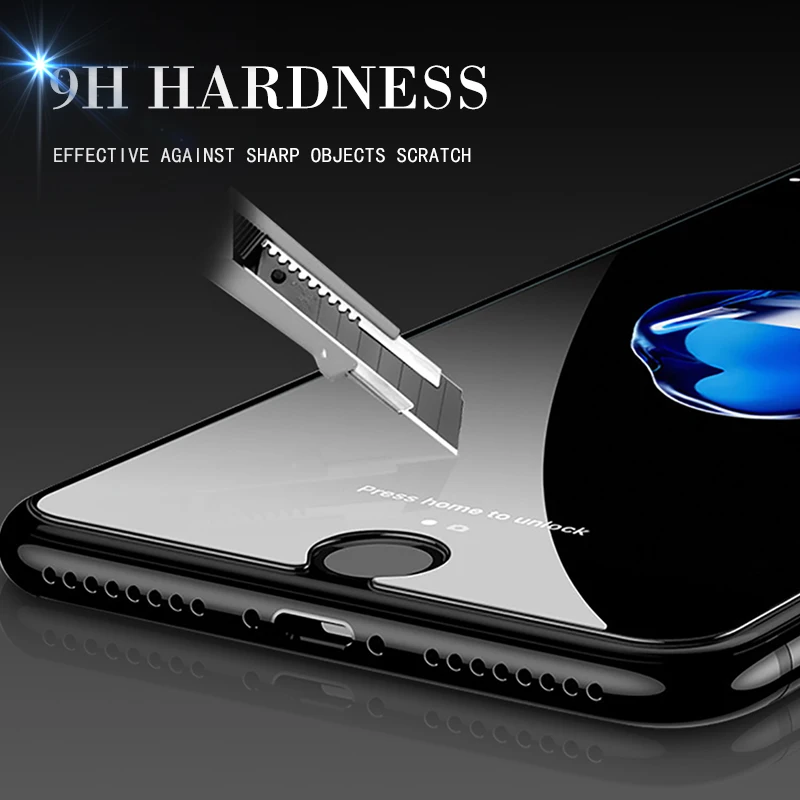 0 26 мм 9H Премиум Закаленное стекло для iphone 8 7 6 6S Plus X Xs Max 5 5C 5S SE Передняя Задняя