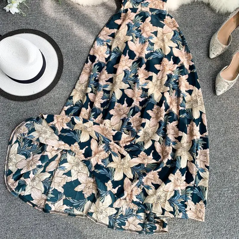 Новые модные женские платья пляжное сексуальное платье с открытой спиной платье на бретелях