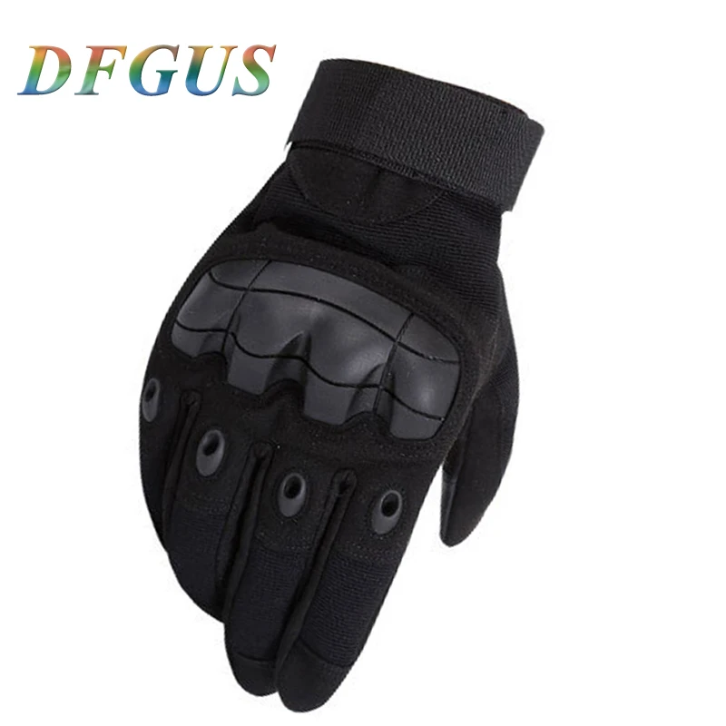 Новый полный палец Для мужчин тактические перчатки в стиле милитари Пейнтбол