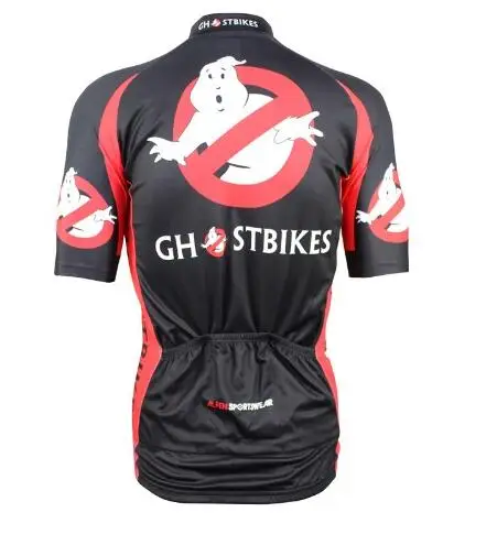 Новинка 2018 Мужская велосипедная одежда Ropa Ciclismo Ghost Bikes крутая с коротким рукавом и
