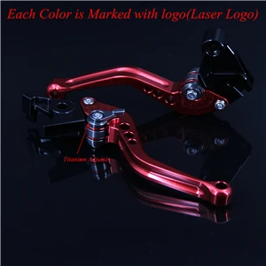 Color 10 RiderJacky CNC короткий регулируемый тормозной рычаг сцепления для Honda CBF 500 CBF500 2006-2007 06 07 - Цвет: Color 10