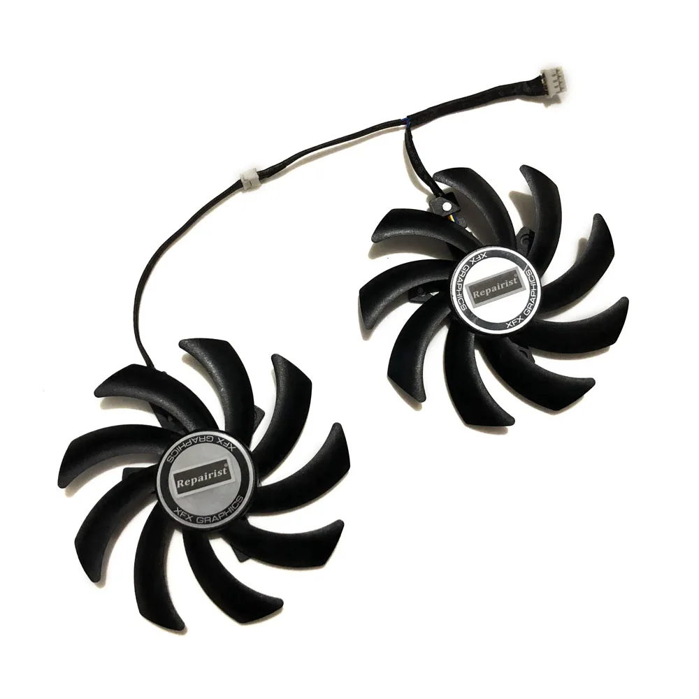 2 шт./компл. FY09010H12LPB RX 480/470 VGA GPU радиатор Графика вентилятор для XFX R9 285/280/290/290X/280X/390/390X Видеокарта охлаждения