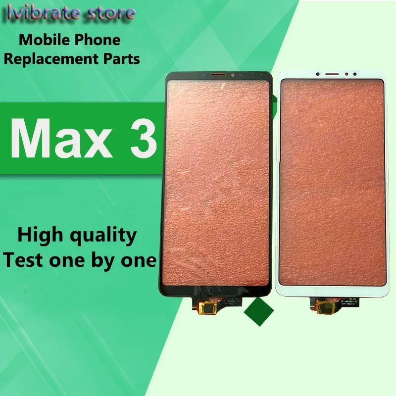 Для xiaomi mi Max 3 LCD Передний сенсорный экран дигитайзер Внешний стеклянный объектив