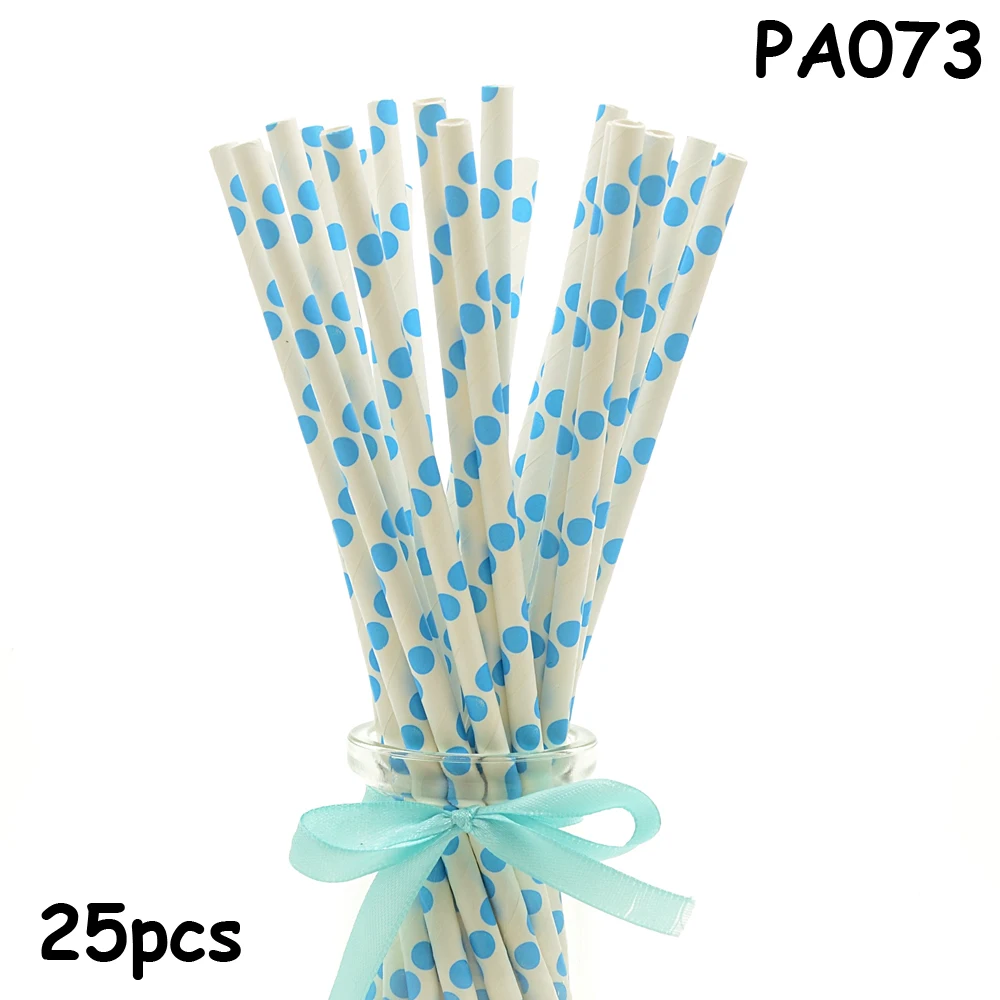 PA073 25pcs Drinking Paper Straws Gold Heart Star Stripe Paper Straws For Birthday Baby Shower Decoration Gift Party Event Supplies - Цвет: PA073