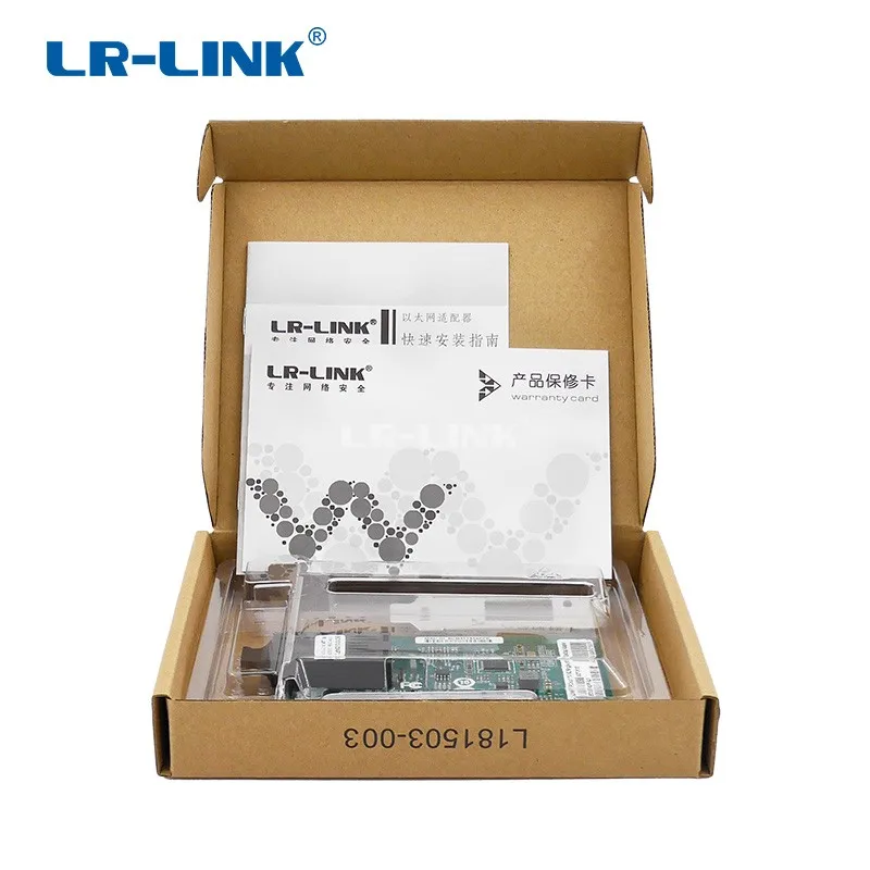 LR LINK 6230PF LX PCI Экспресс сетевая карта Gigabit Ethernet волоконно оптический Lan адаптер SMF